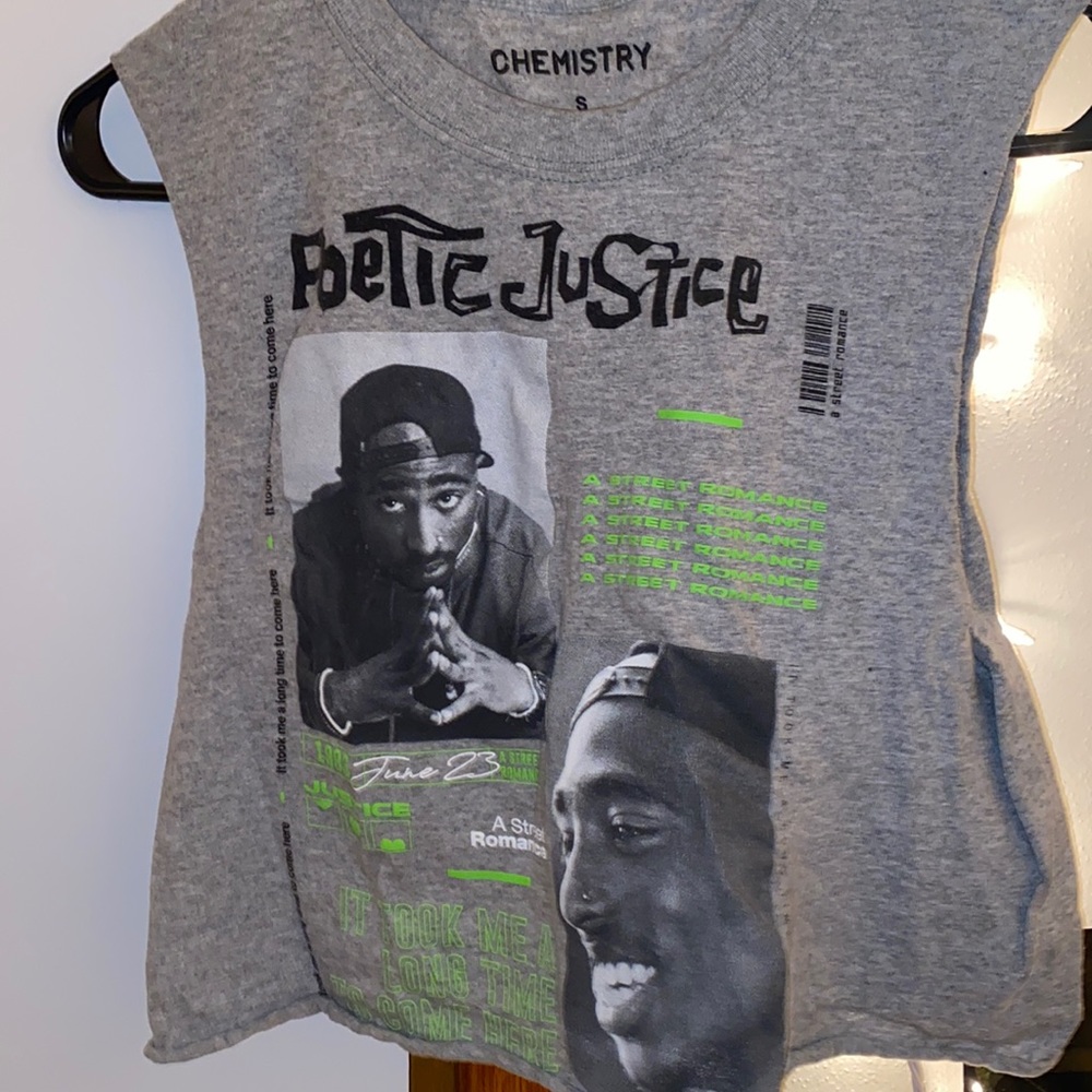 Poetic justice cropped tanktop